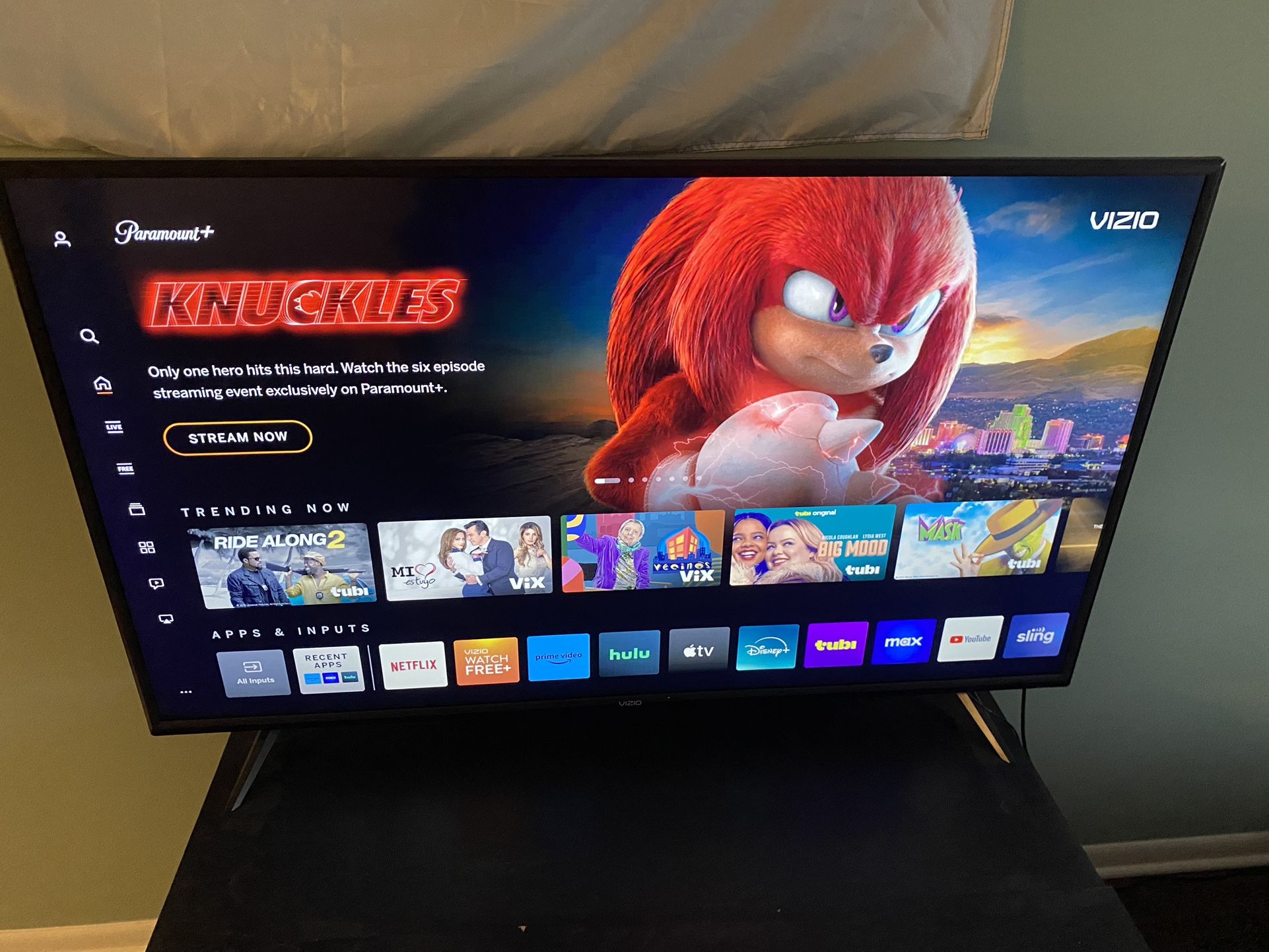 VIZIO 55” 4K TV (LIKE NEW) 