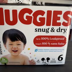 Huggies Diapers Size 6