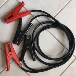 12 Foot long, Flexible, Battery jumper Cables