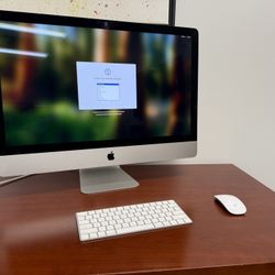 Apple 27” 5K Retina display.  iMac 