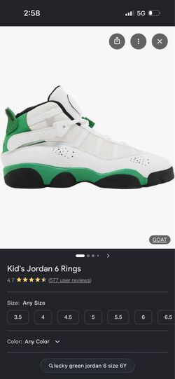 Air Jordan Lucky green