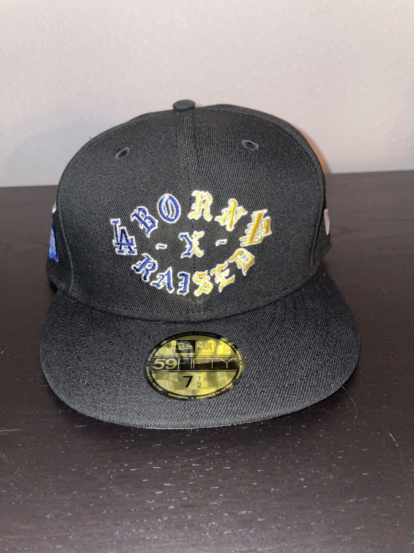 lakers championship fitted hat