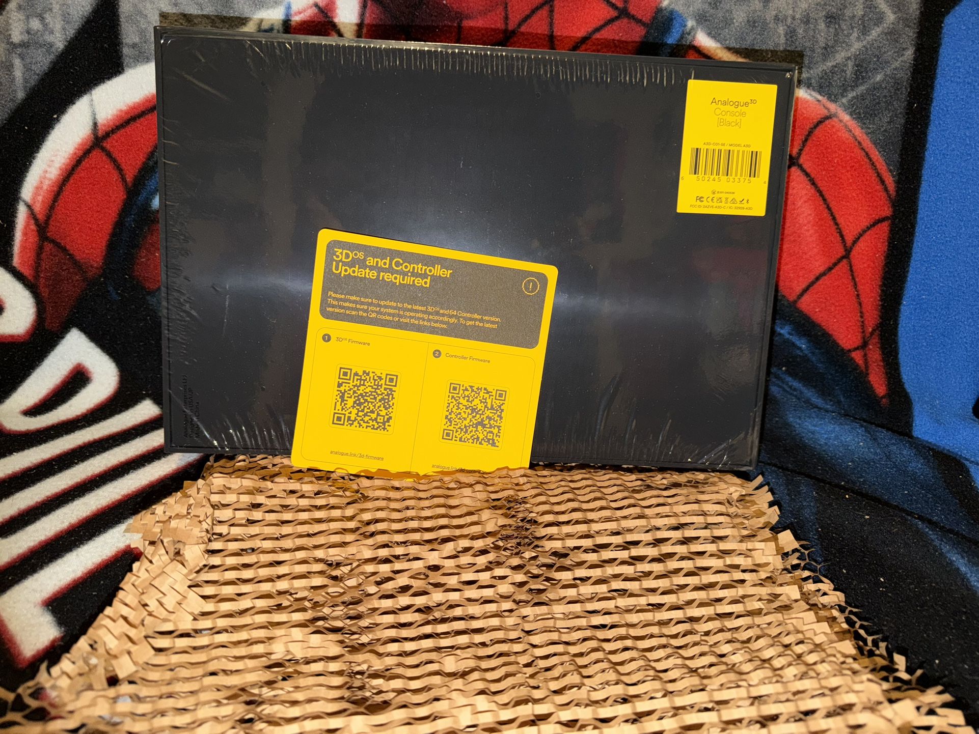 Analogue 3D Black; N64 Nintendo "New Sealed"