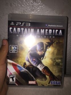 Captain America PS3 game