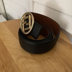 Black FF With Gold Buckle 