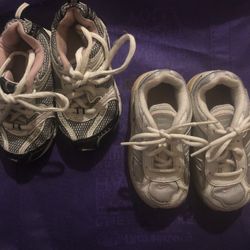 Girls   Lace Up Nike  Size8C  DANSKIN Size 7C