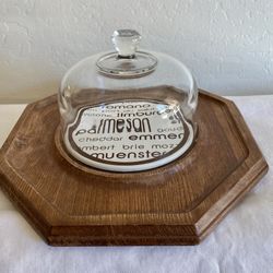 Vintage Mid Century Modern Goodwood Cheese Dome