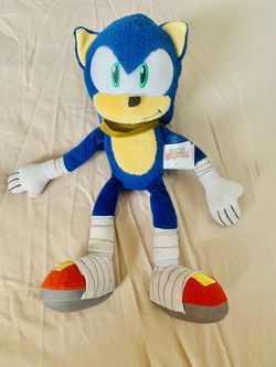 Tomy Sonic Boom Plush 15” Blue Sega Nintendo .