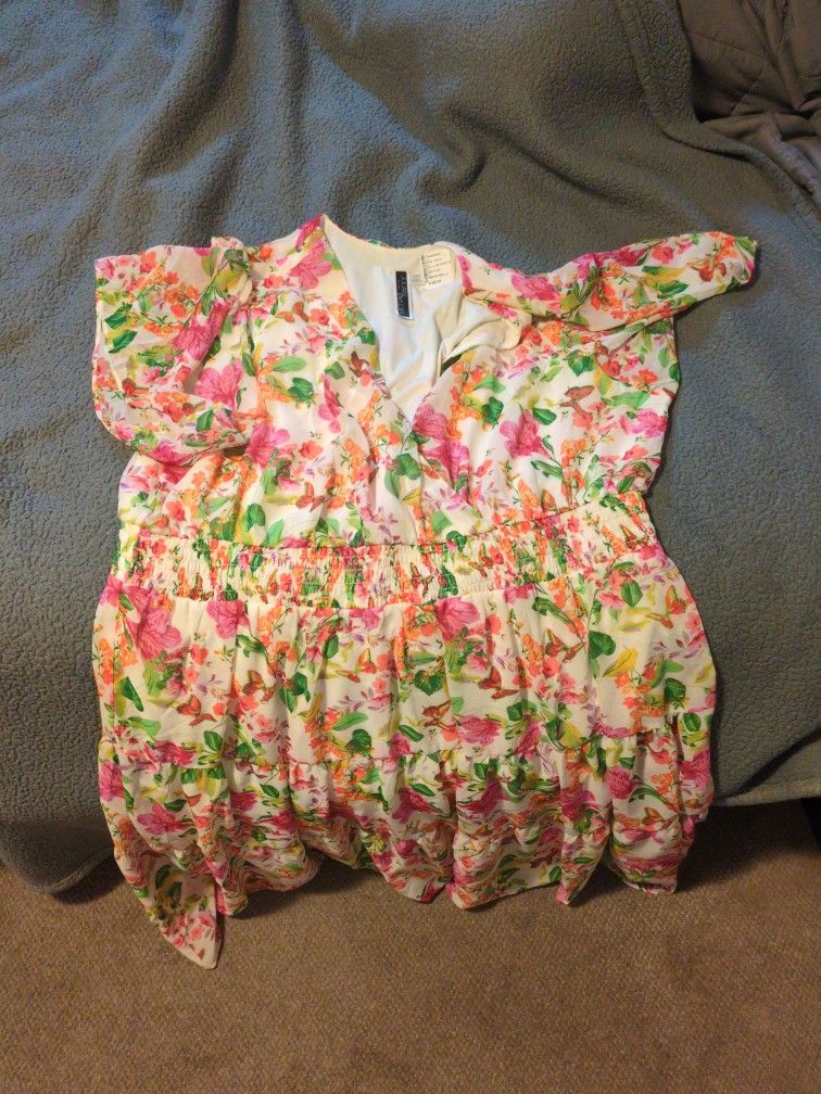 Julian Taylor New York Floral Dress Size 24