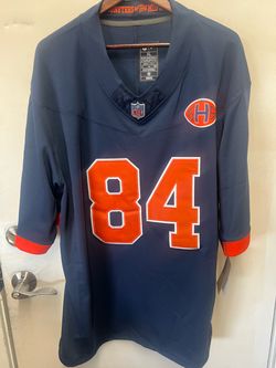 Colston Loveland #84 Chicago Bears Blue / Orange New Jersey Size Extra Large