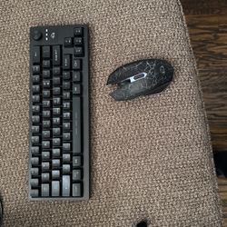 RGB Mouse + Keyboard Wireless