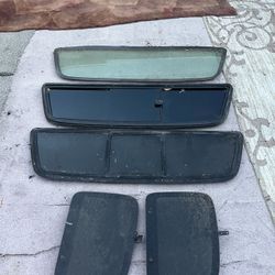 Toyota Tacoma. Rear. Window. Parts