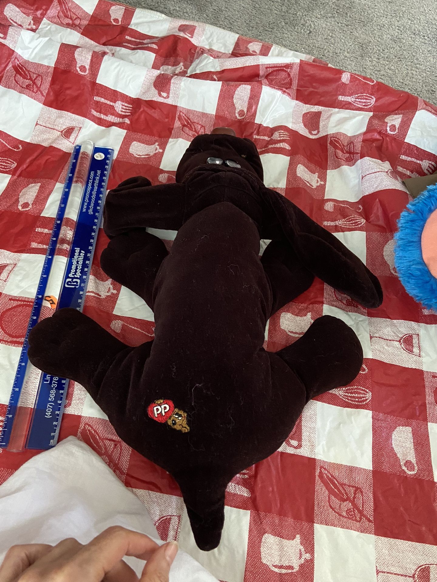 Black Puppy Stuff Toy