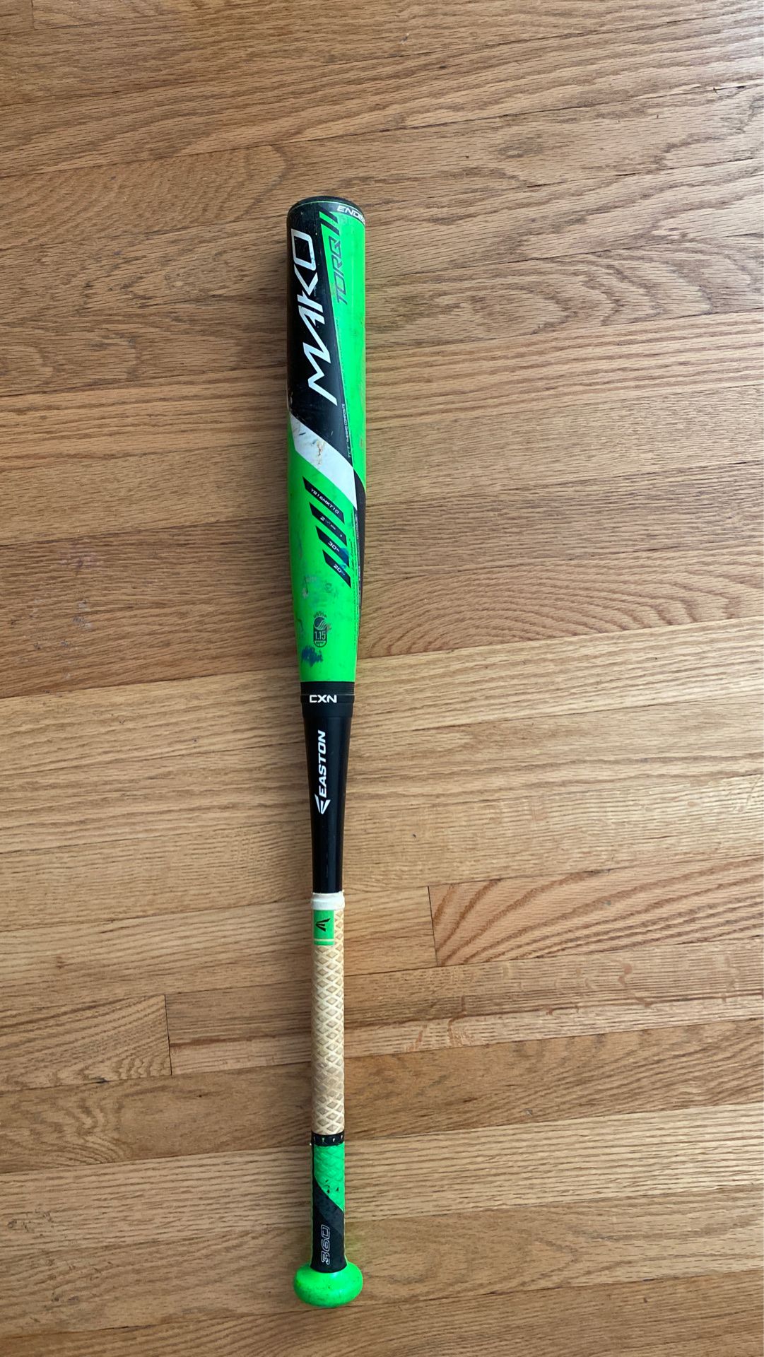 EASTON MAKO TORQ baseball bat: USSSA 30” (-10) 20oz 2 1/4 in dia