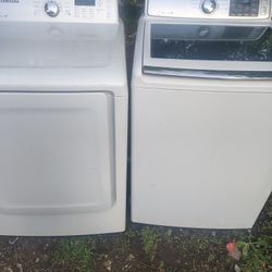Samsung Washer And Dryer Set Great Condition 350 Obo Can Deliver And Install For Small Fée