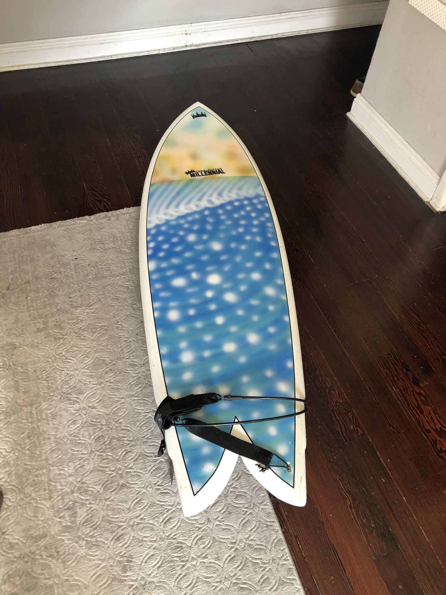 6’5 Surfboard - Fish Tail (high Volume)