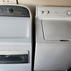 Washer Gas Dryer Both Work Good 