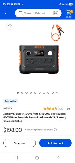 Jackery 600w generator brand new