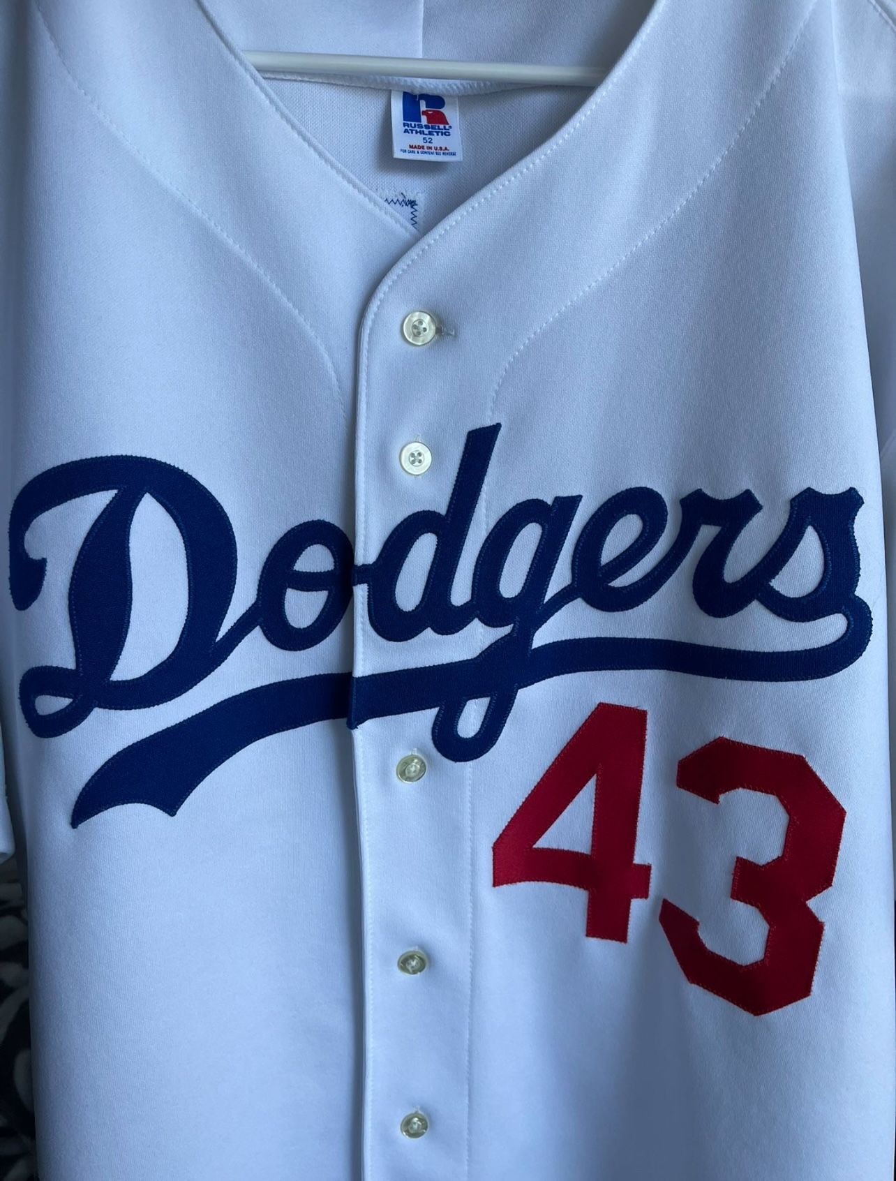 Original 1996 Los Angeles Dodgers Baseball Jersey 