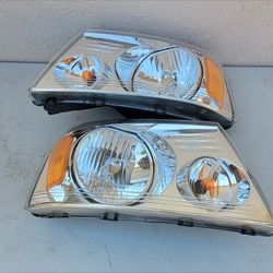 04-08 Ford F150 06-08 Lincoln Mark Lt Headlights Luces Micas Calaveras Faros Faroles Focos Headlamps 