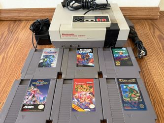 Nes Nintendo Complete Set With Games 