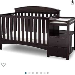 Crib With Changing Table And Drawers