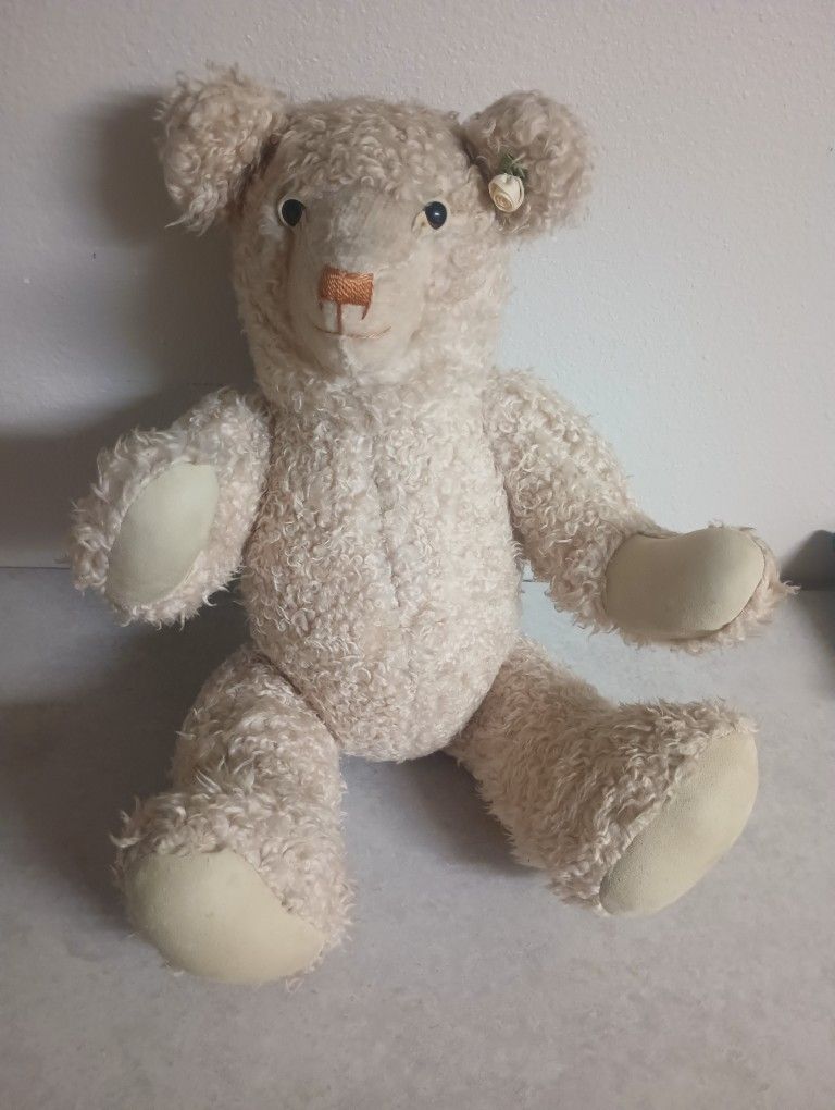VTG ROSENBEAR 1987 RARE BEUGE JOINTED TEDDY BEAR 20"
