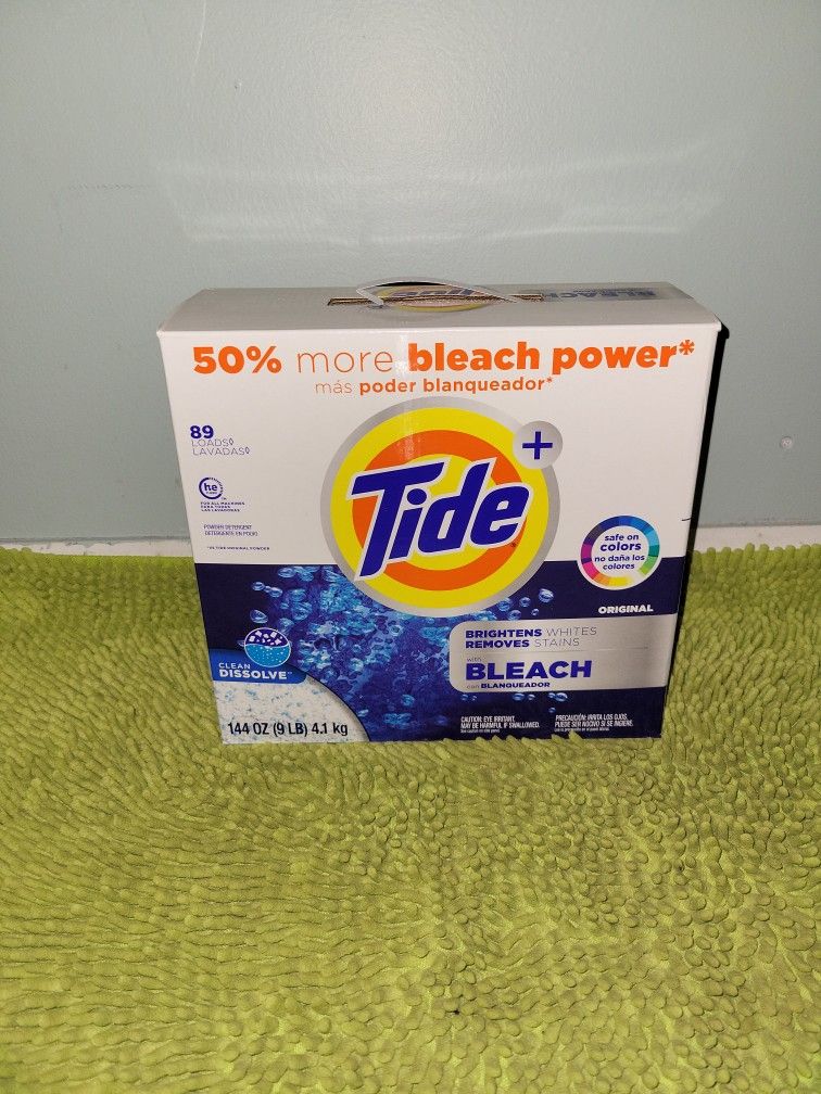 Tide 144oz Powder Detergent Clean Dissolve