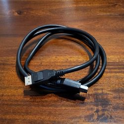 DisplayPort Cable AWN E119932 Style 20276 VW-1