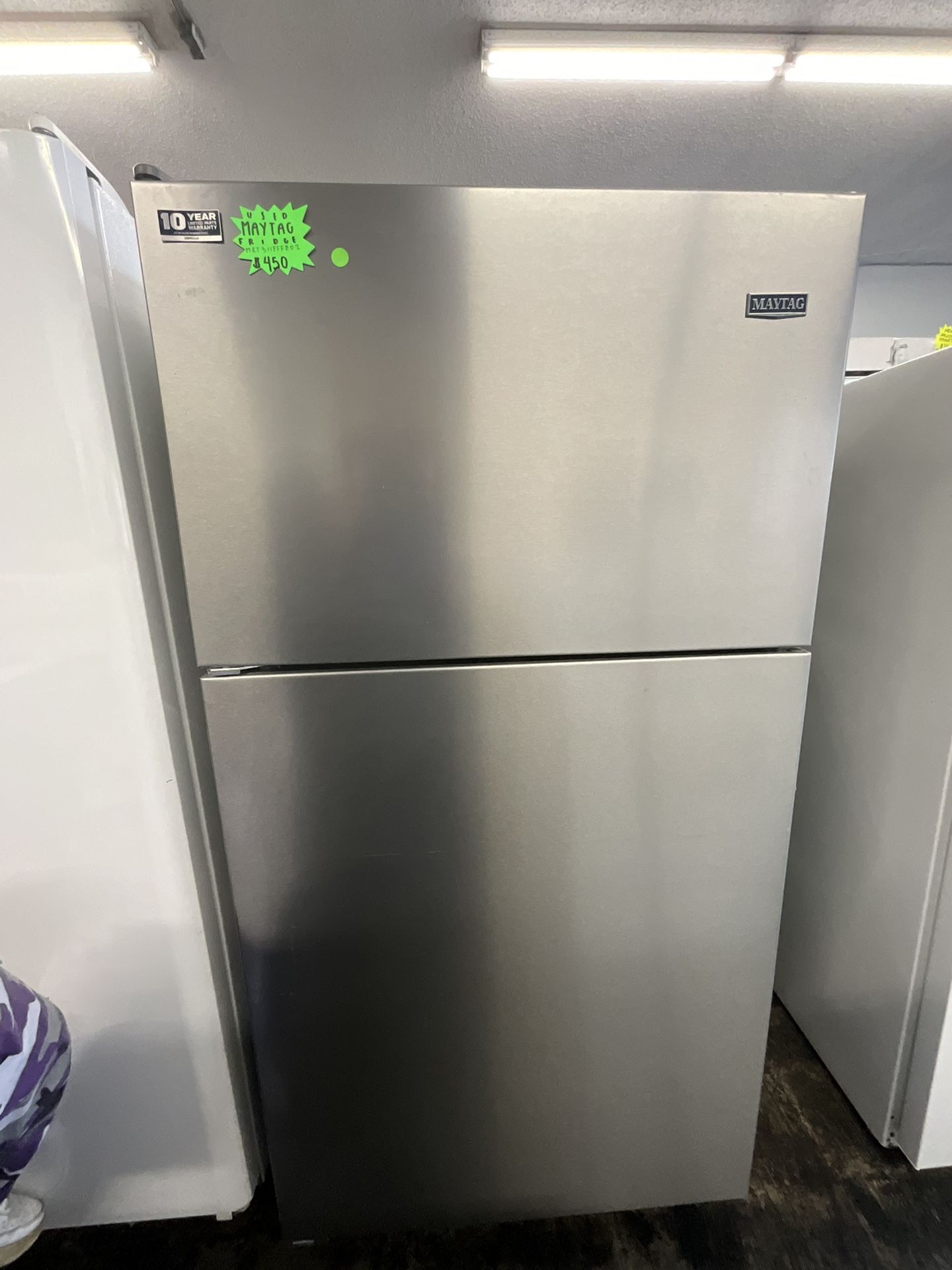 USED MAYTAG FRIDGE