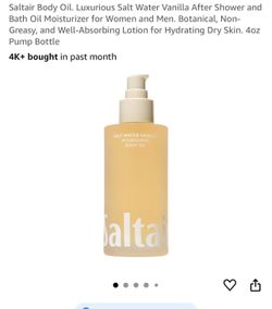 Saltair Body Oils 