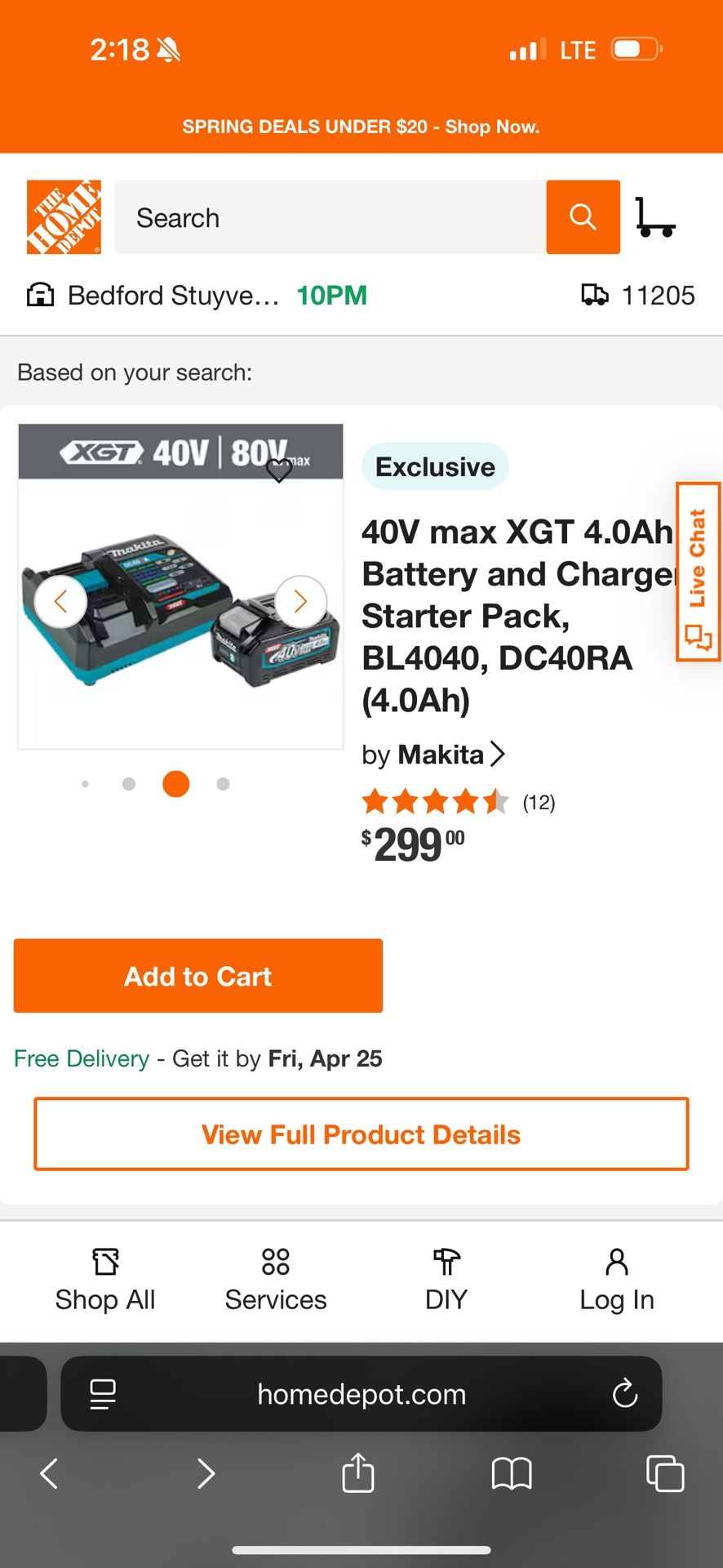 Makita 40v Battery And Charger