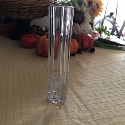 8” Narrow crystal bud vase