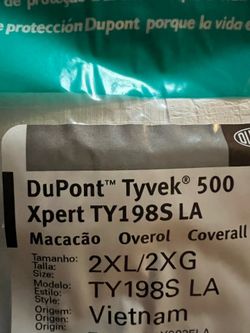 New TYVEK Suits