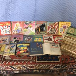 Large Lot Of Childrens Books Circa 1930s-1940s