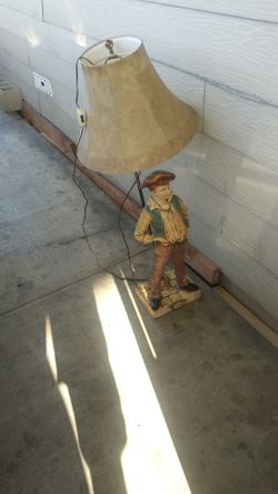 Old vintage lamp