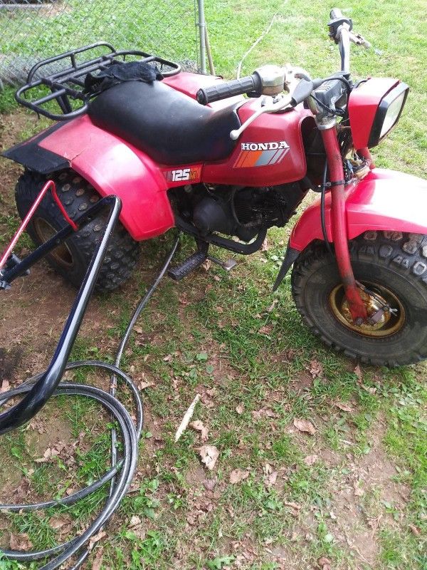 1988 Honda 125 Three wheeler