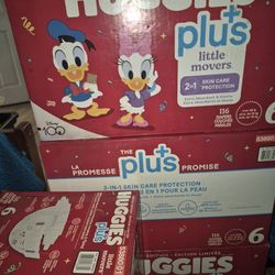 Huggies Size 6 $45 Cada 1 Caja Precio Firme 