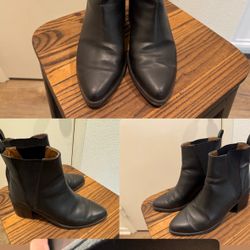 Leather Ankle Boots