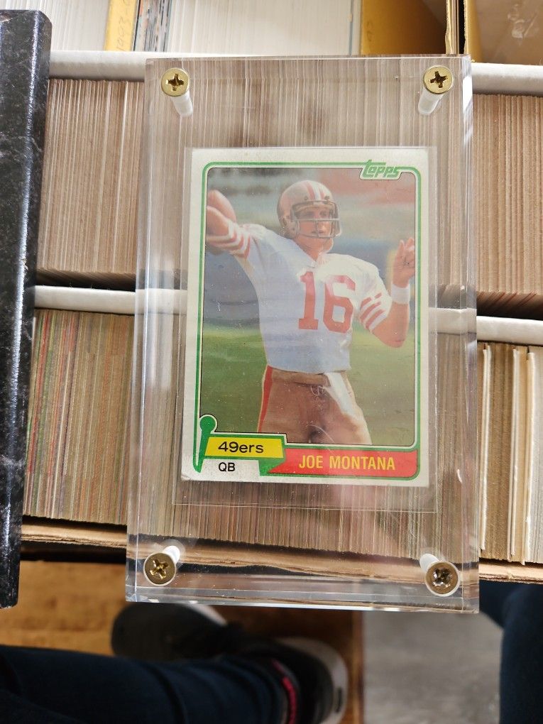 Joe Montana rookie Card