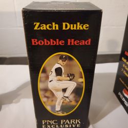 ZACK DUKE  PNC PARK EXCLUSIVE BOBBLE HEAD