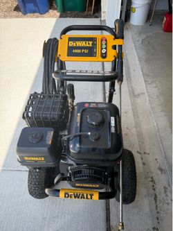 DeWALT 4400 PSI Commercial Pressure Was