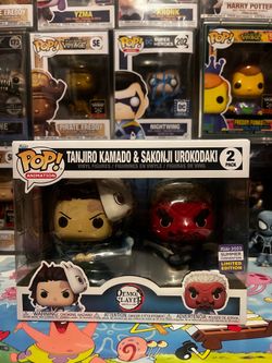 Funko Pop! - Demon Slayer: Tanjiro Kamado and Sakonji Urokodaki