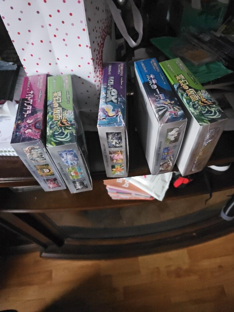 Pokemon Japanese booster bundles