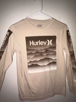 Hurley Boys Long Sleeve Graphic Shirt - Medium (10-12)