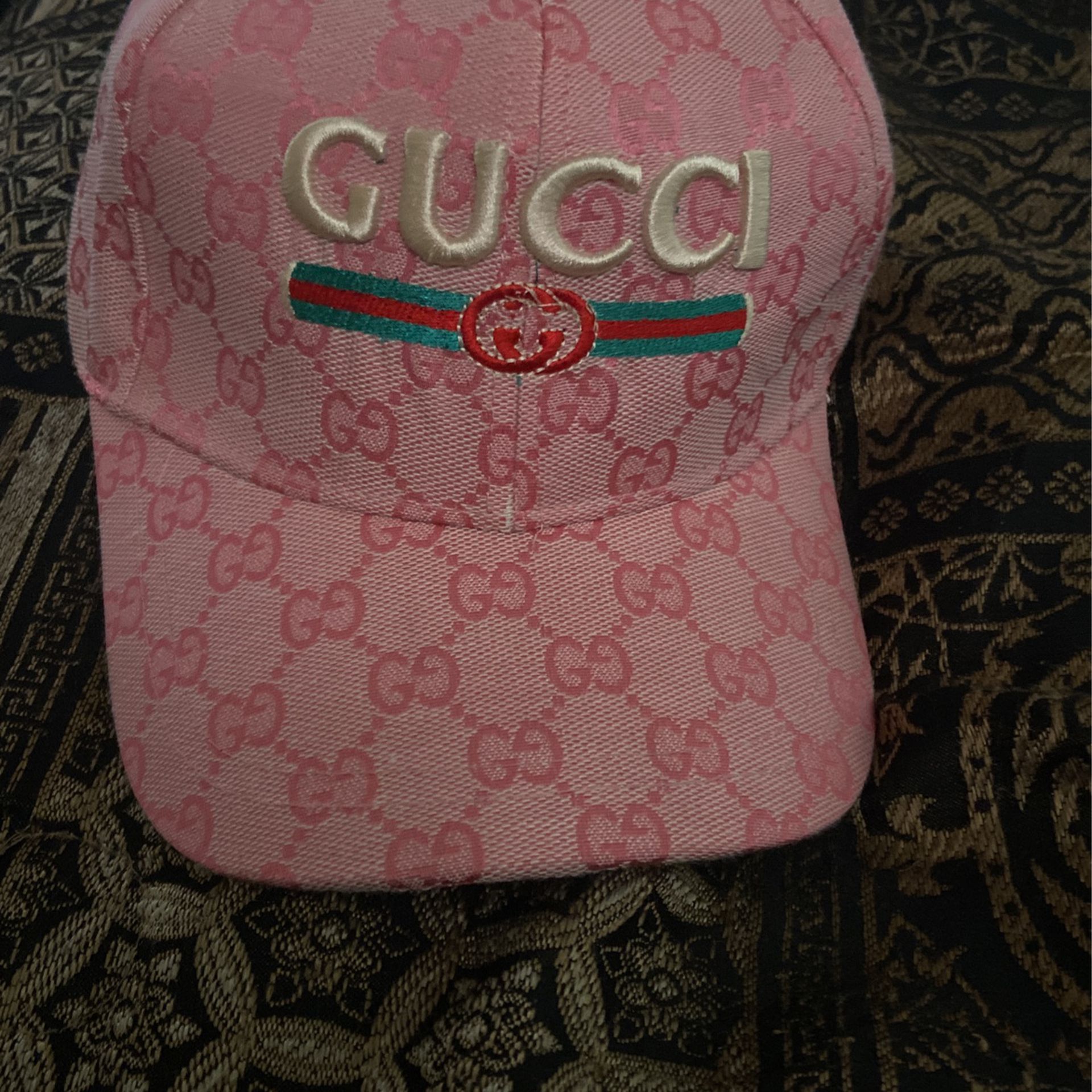Pink Gucci Hat