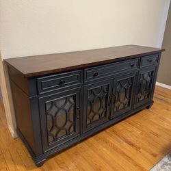 Solid Wood Accent Cabinet