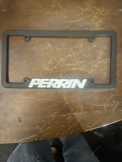 Perrin License Plate Cover