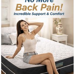 Brand New King Size Mattress 12” Thick – Premium Comfort at the Best Price | Same-Day Delivery Available | Call or Text 813-796-0550