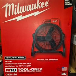 Milwaukee M18 18" Fan